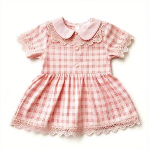 Red Gingham Checks Dress
