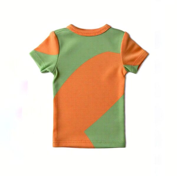 Orange and Green T-shirt - Image 2