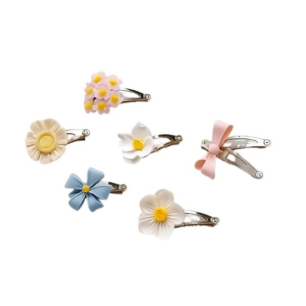 Flower and Bow Clips